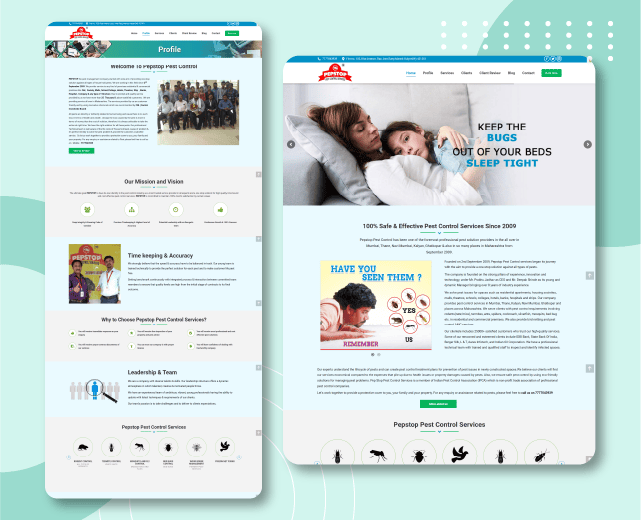 Pepstoppestcontrol.com - WP Website Redesign - Up to 12 Pages
